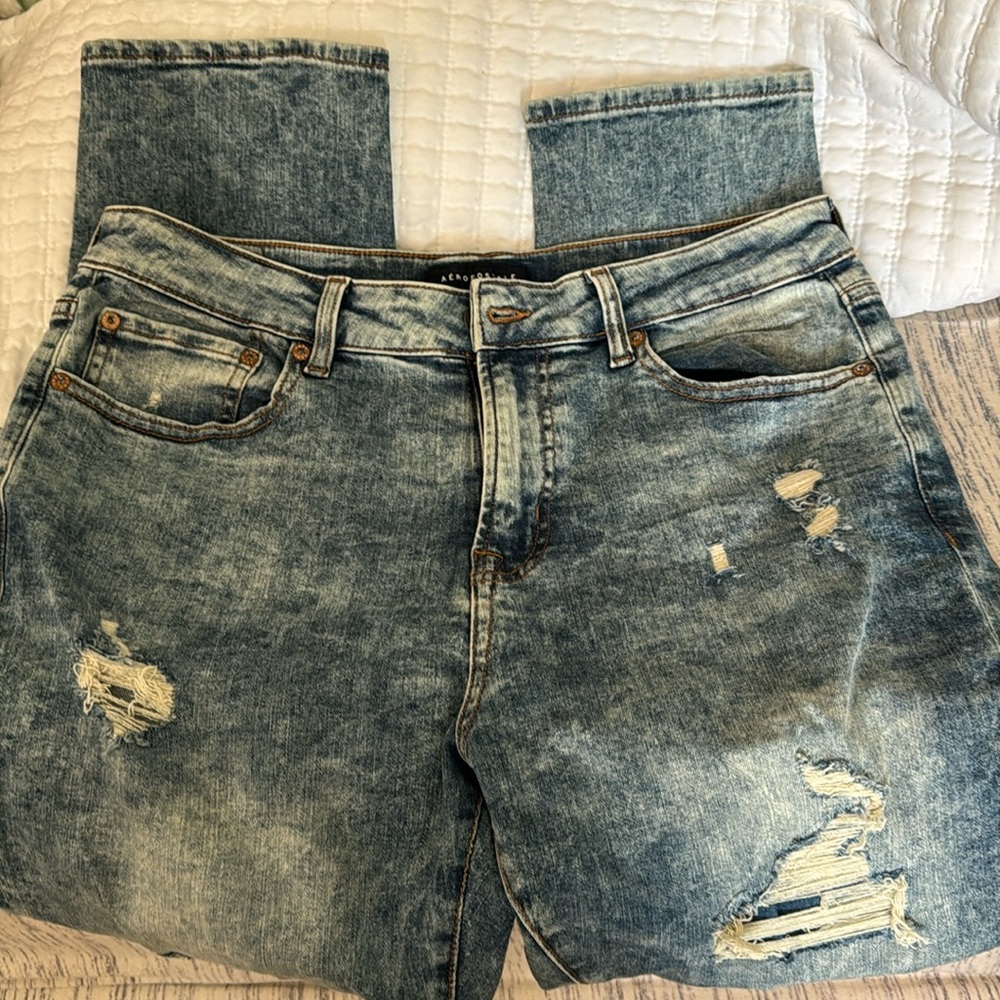 Aeropostale Athletic Skinny Jeans 32x30
